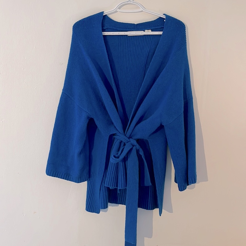 blue kimono, size small
